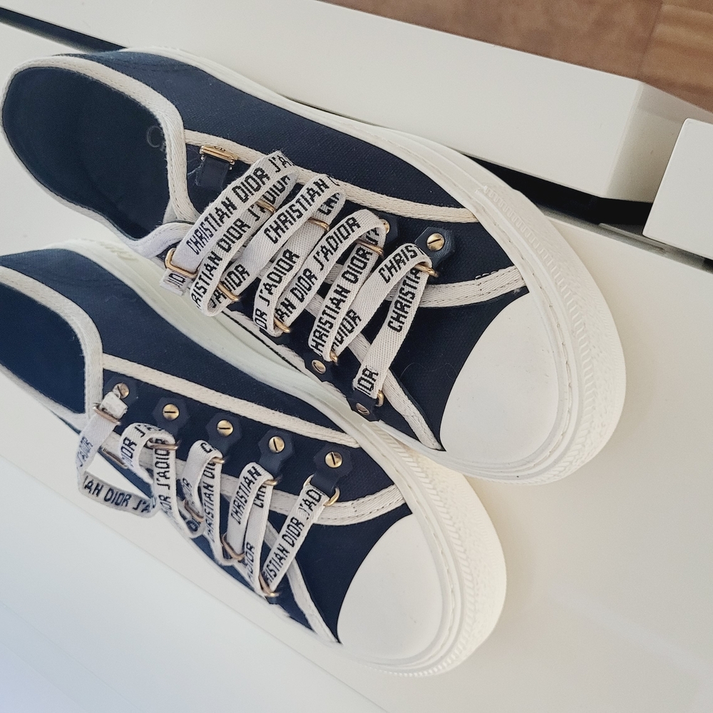 Christian Dior Navy Sneakers